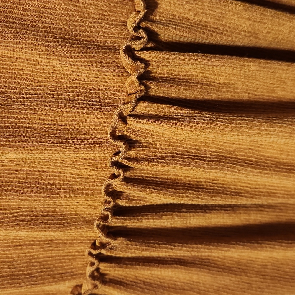 Zara Rust texture Dress - Picture 5 of 6